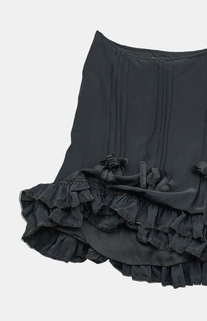 2000s Ruffle Midi Skirt image number 2