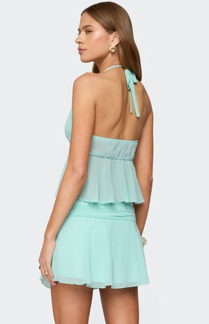 Sea Star Chiffon Split Front Top image number 5