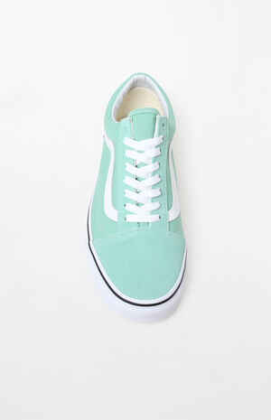 mint and gray vans