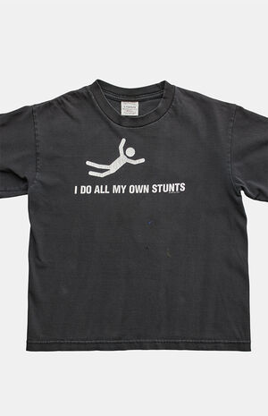2000s I Do My Own Stunts Baby Graphic T-Shirt image number 3