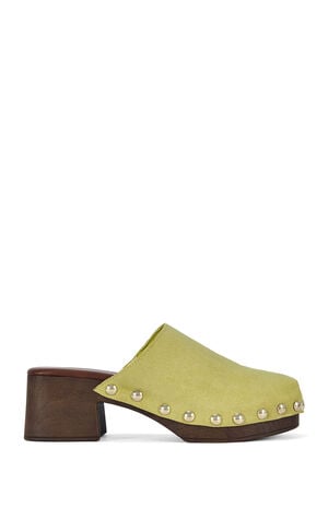 Women's Walinda Citron Studded Clogs image number 1