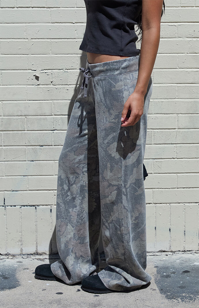 John Galt Camo Hilary Yoga Baggy Sweatpants