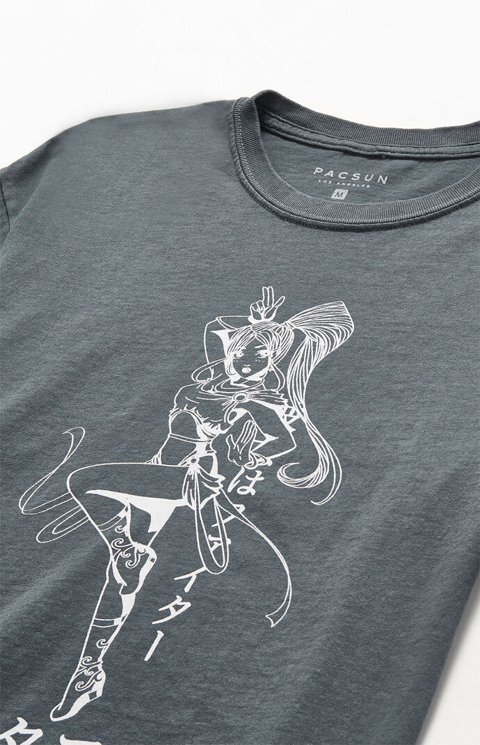 pacsun anime tshirt