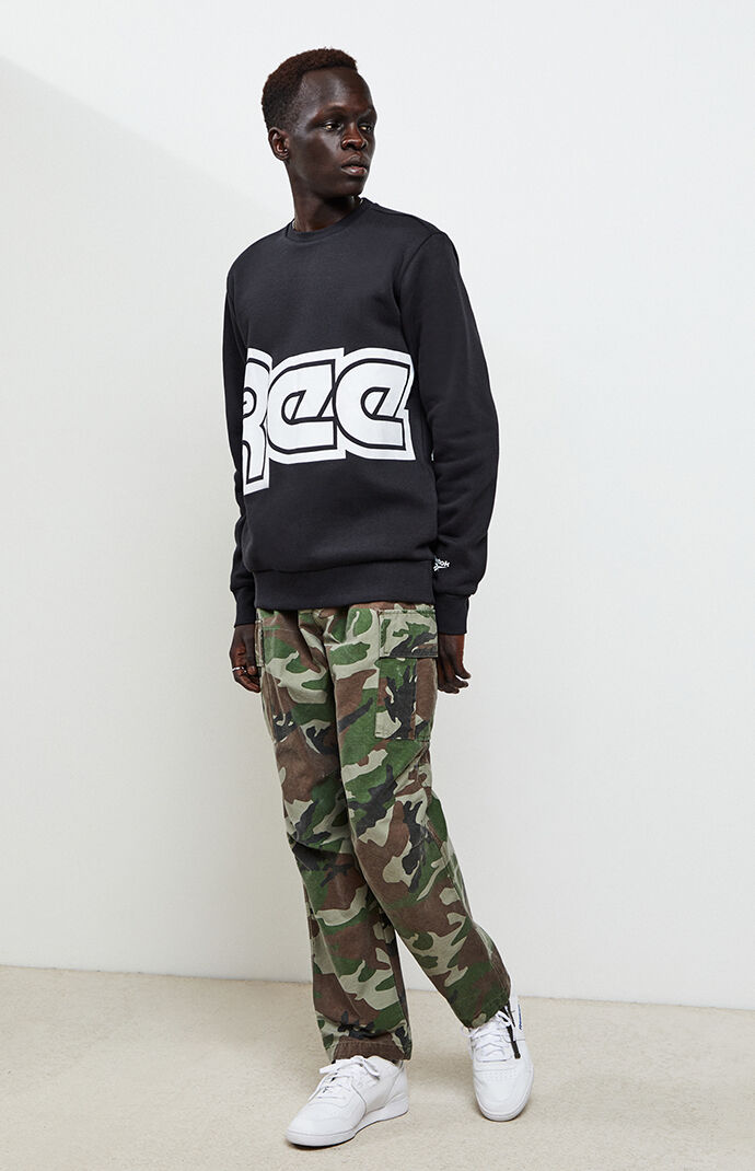 Classics International Red Button Sweatshirt