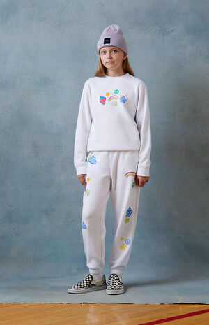 Funky Girl Doodle Sweatpants image number 6