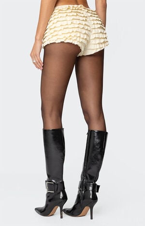 Ruffled Micro Bloomer Shorts image number 5