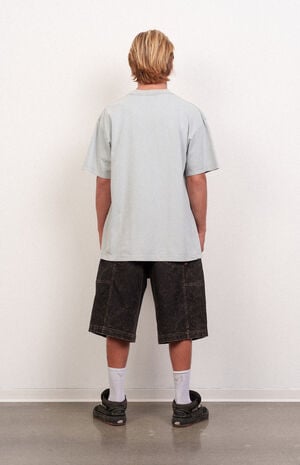 Dark Khaki Hammer Denim Walkshorts image number 6