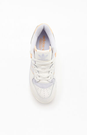 White & Blue Rivalry Low Shoes image number 5