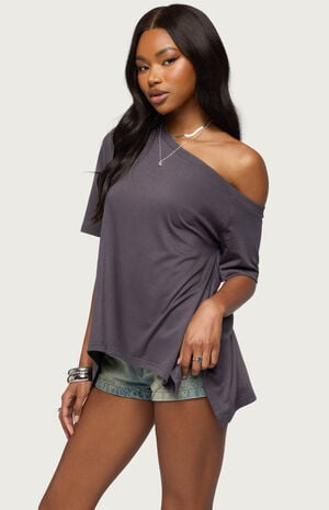 Josy Off Shoulder Handkerchief Top image number 2