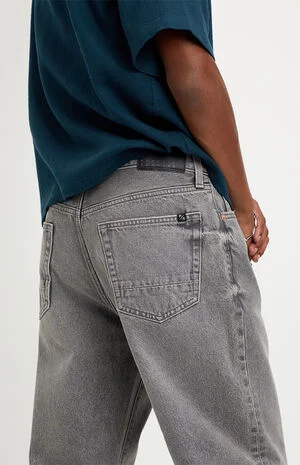 Logan Relaxed Straight Jeans Gray image number 5