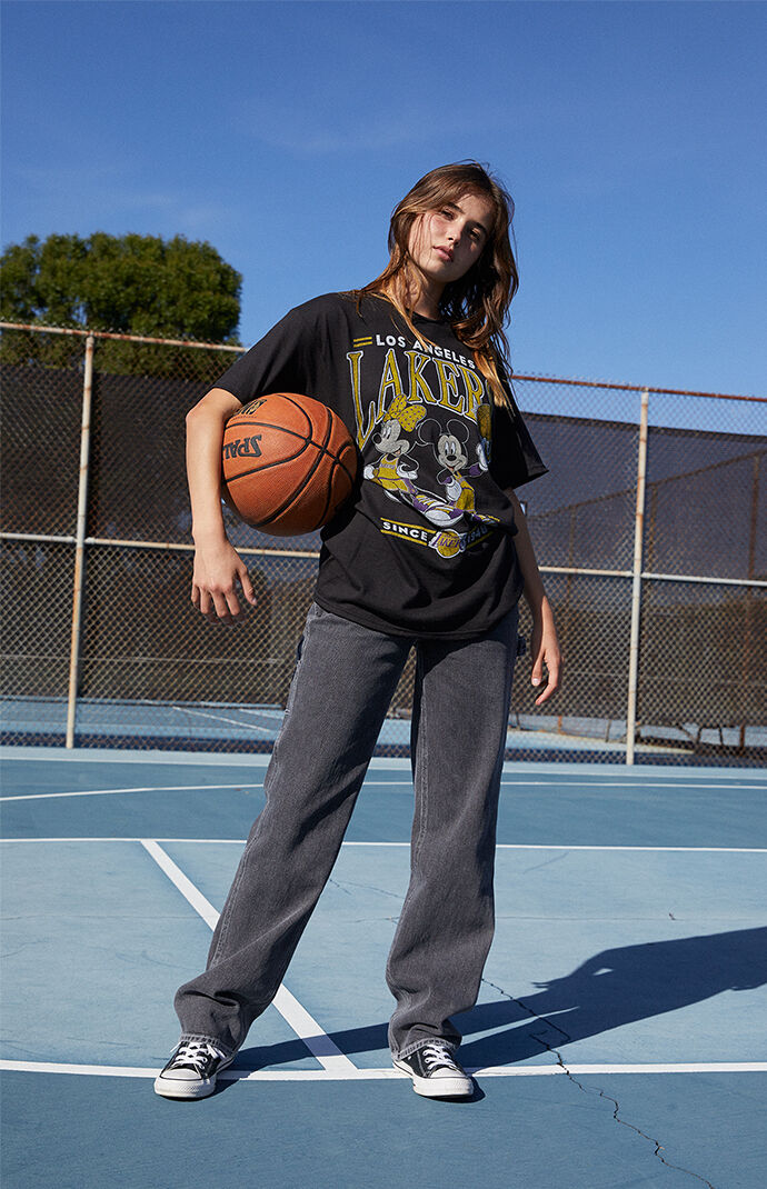 NBA x Disney Los Angeles Lakers Mickey & Minnie T-Shirt