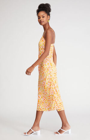 Rhythm Floral Slip Midi Dress | PacSun