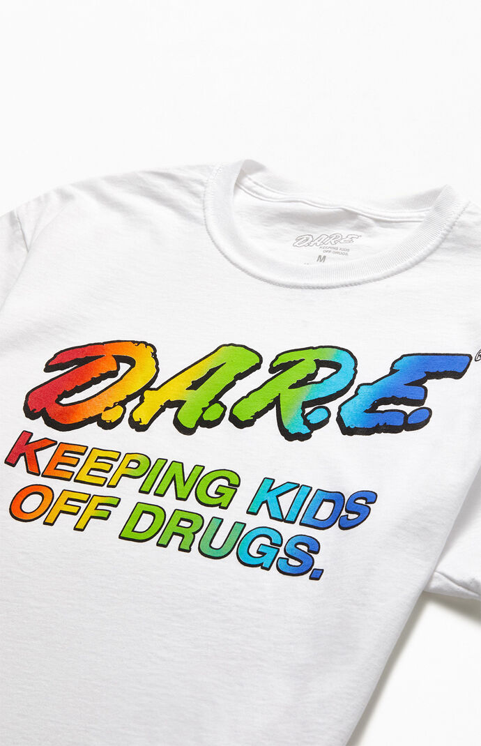 D.A.R.E Rainbow Short Sleeve T Shirt PacSun