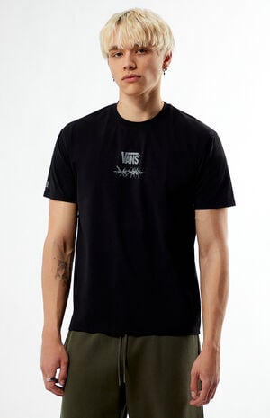 Black MTE Outline Hybrid T-Shirt Black MTE Outline Hybrid T-Shirt image number 1
