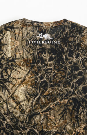 Hostility Camo Long Sleeve T-Shirt image number 4