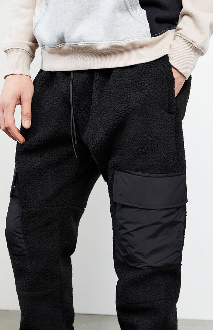Jumpa Cargo Sherpa Jogger Sweatpants