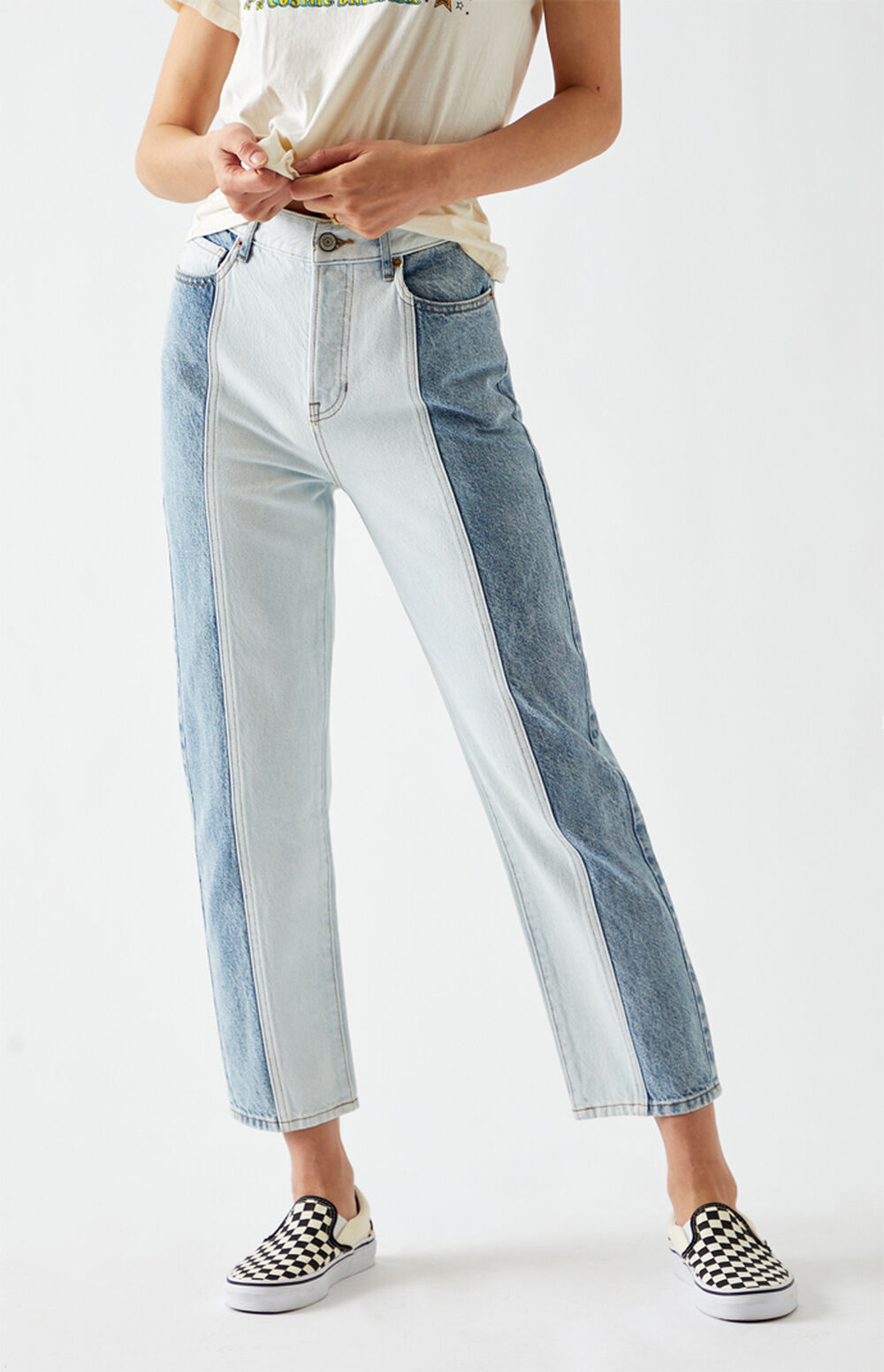 striped jeans pacsun