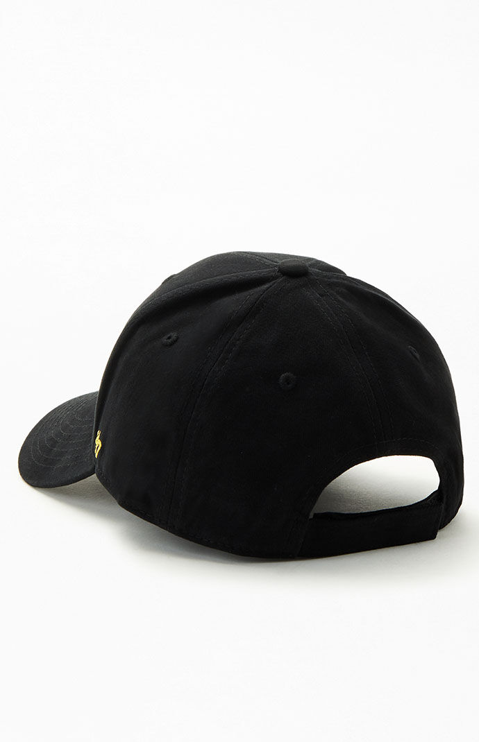 47 Brand Los Angeles Lakers MVP Adjustable Velcro Hat Black