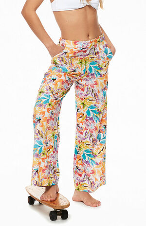 Multicolor Midnight Avenue Wide Leg Pants image number 1