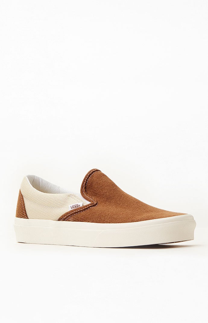 Vans Classic Slip On Brown Tan Shoes PacSun