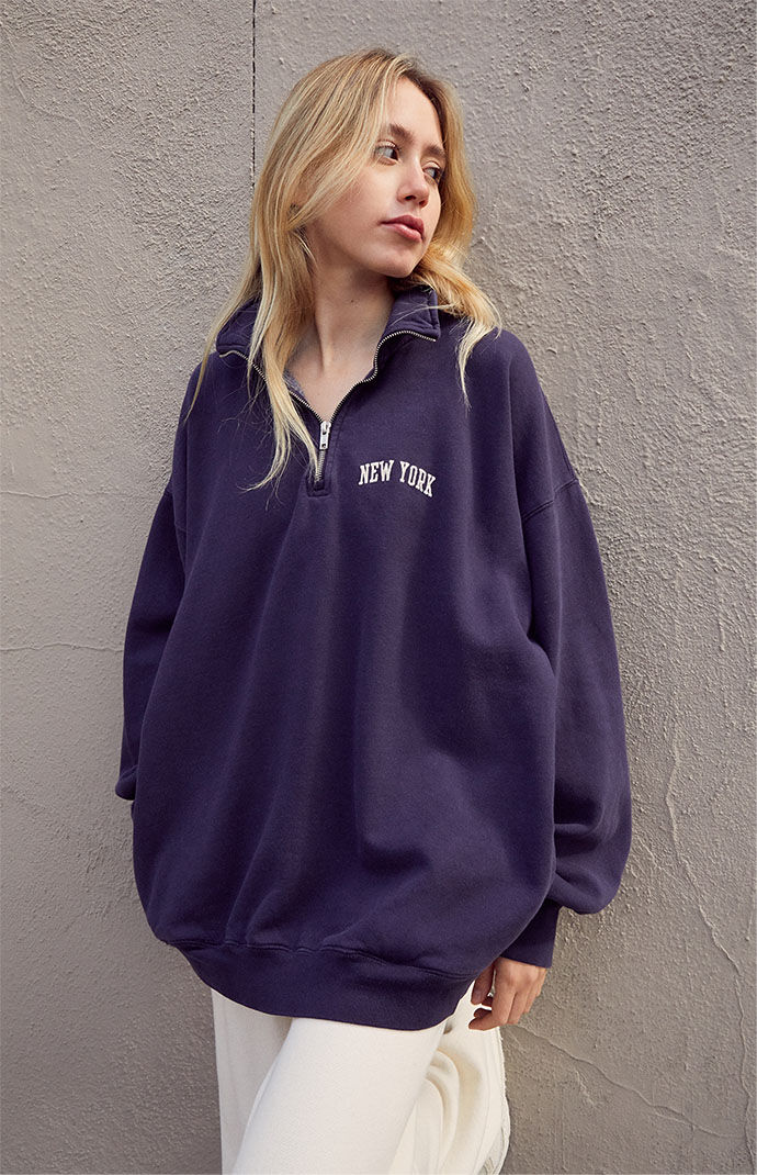 Pacsun half zip clearance