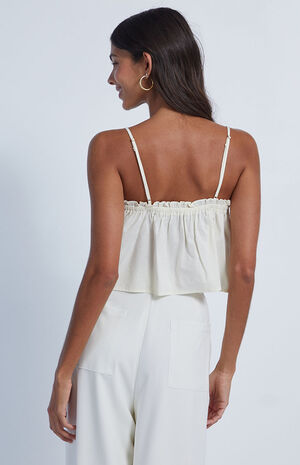 Ruffle Crop Top image number 3