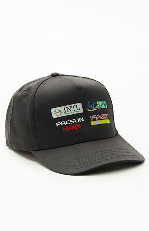 x PacSun Graphic Snapback Hat image number 3