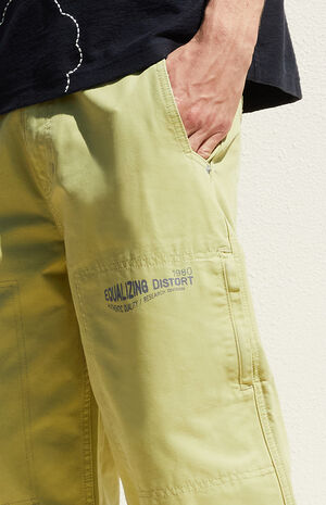 Green Baggy Carpenter Jeans image number 5