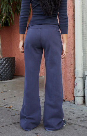 Blue Hilary Yoga Baggy Sweatpants image number 4