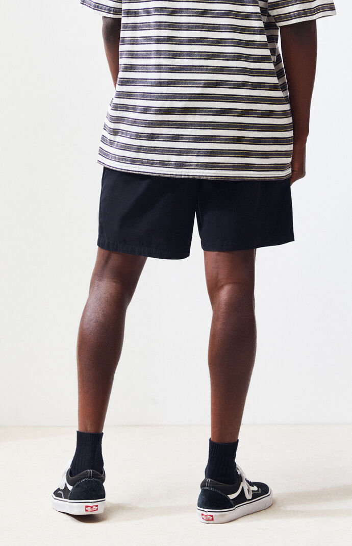Black Range Drawstring Shorts