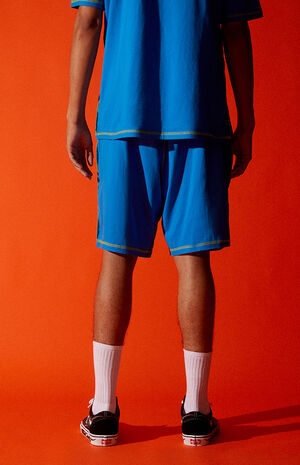 x Russell Athletic Blue Volley Shorts image number 3