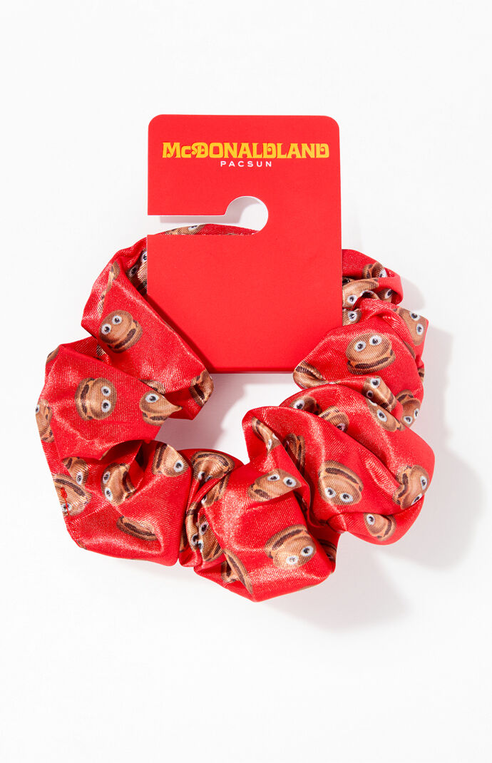McDonaldland Cheeseburger Hair Scrunchie
