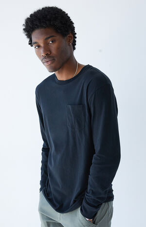 Pocket Long Sleeve Regular Fit T-Shirt Pocket Long Sleeve Regular Fit T-Shirt image number null