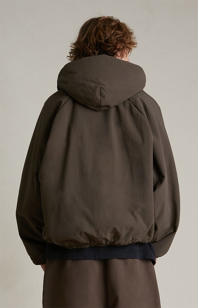 【FOG Essentials】Bonded Nylon Hooded Bomber Fear of God ESSENTIALS Bonded Nylon Hooded Bomber in