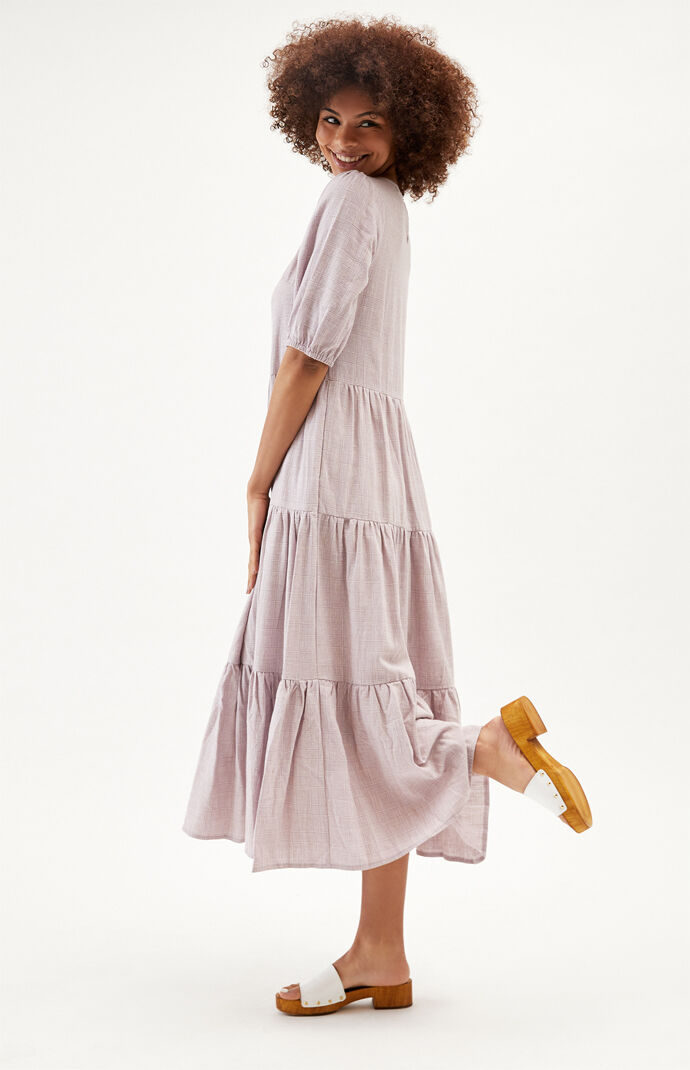 Check Midi Dress