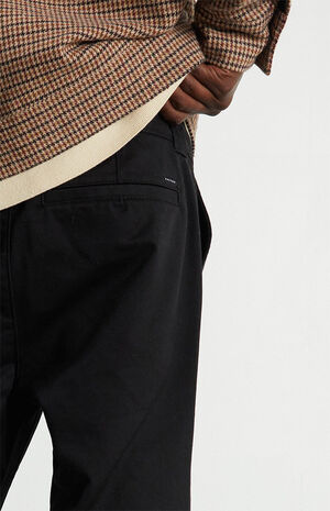 Black Loose Fit Trousers image number 5