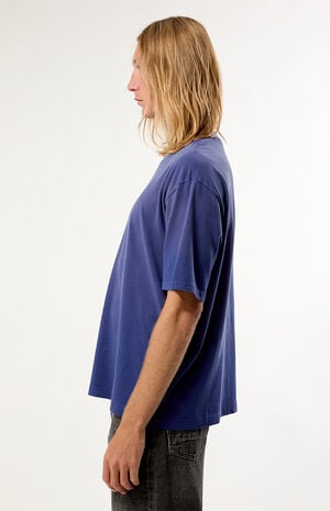 Diagonal Garment Wash T-Shirt image number 2