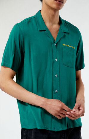 Beverly Hills Embroidered Camp Shirt image number 4