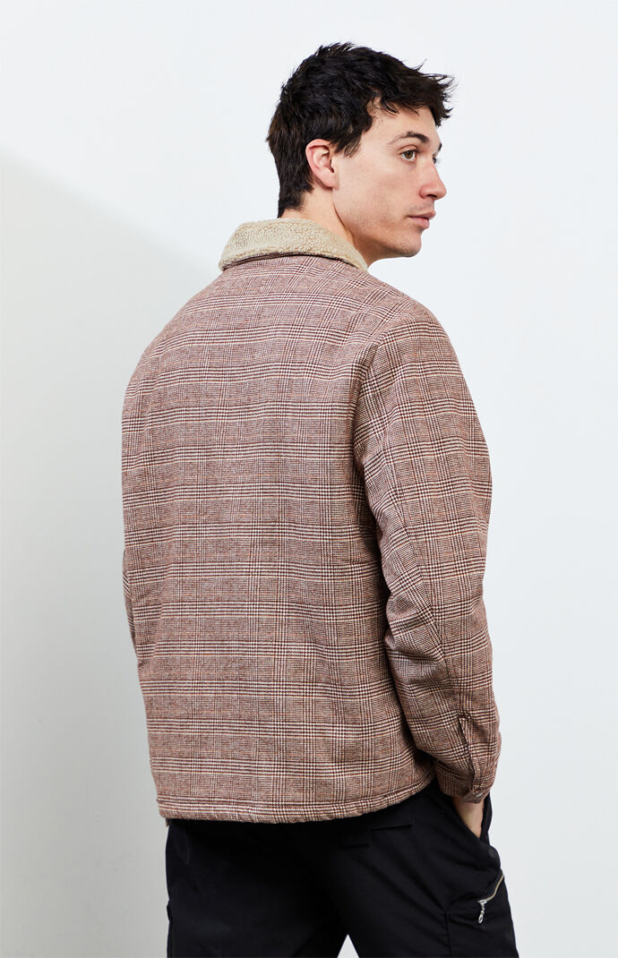 Tan Sherpa Work Jacket