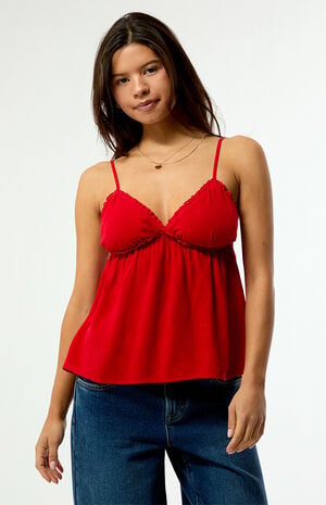 Emma Trim Babydoll Top image number 2