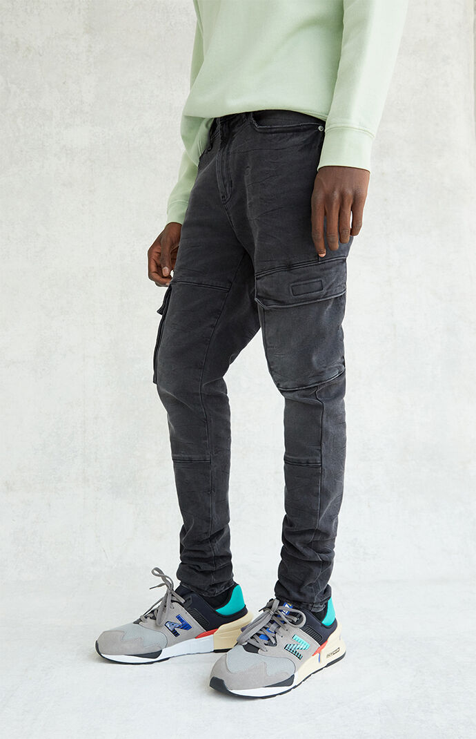 Stacked skinny jogger clearance pants