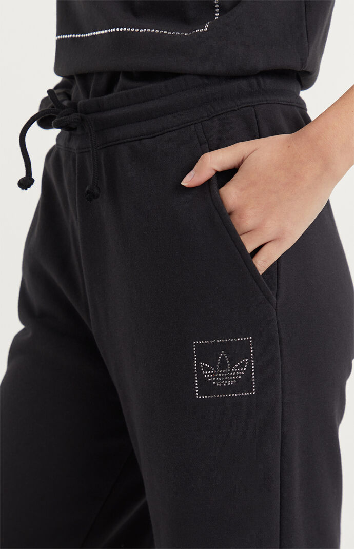 adidas rhinestone sweatpants