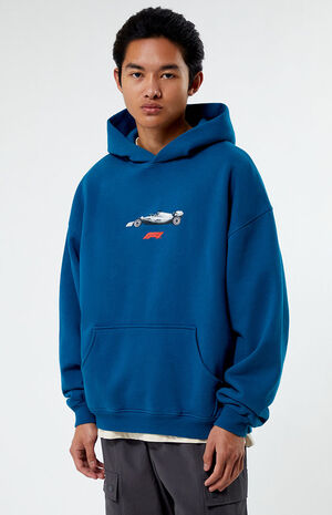 x PacSun Blue Hoodie image number 1