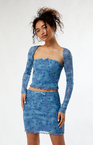 Mesh Mini Skirt image number 1