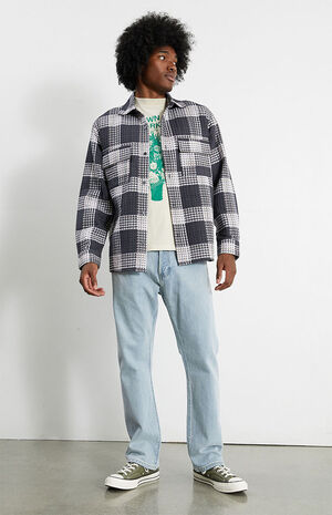 Eco Light Wash Indigo Straight Jeans image number 2