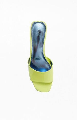 Women's Green Nova Slide Sandals image number 5