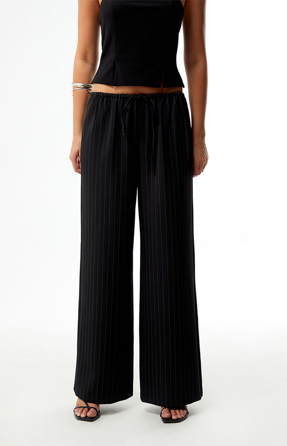 Pacsun Easy Pinstripe Baggy Pants Pacsun