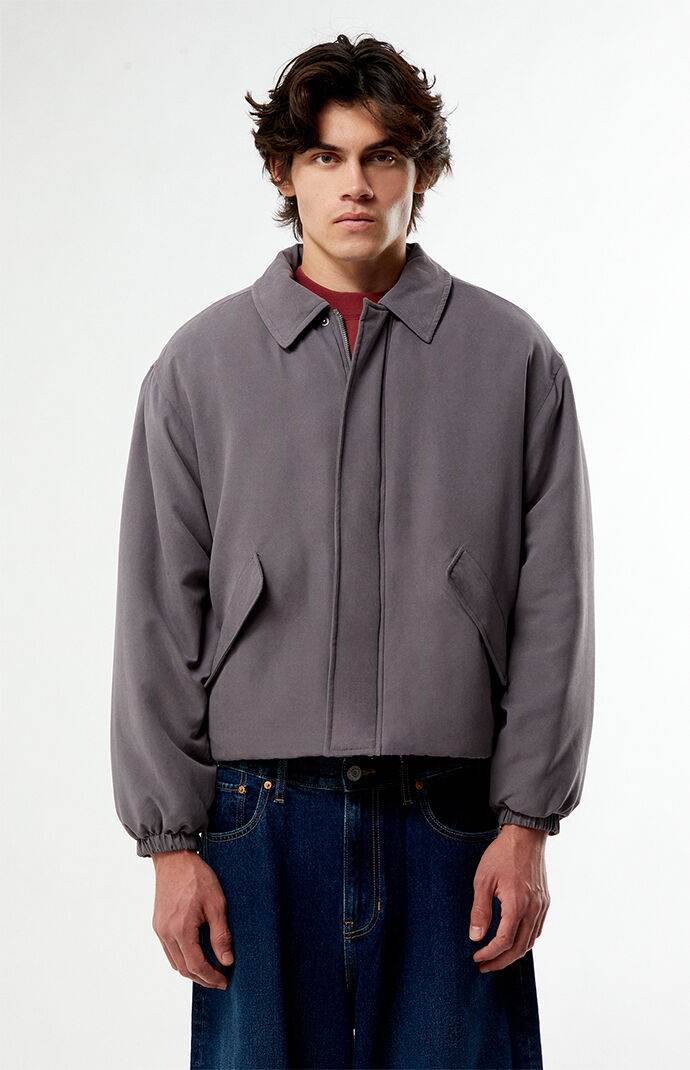 Pacsun Purple Ninety Puffer Jacket