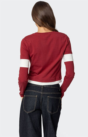 Paula Layered Long Sleeve T-Shirt image number 5