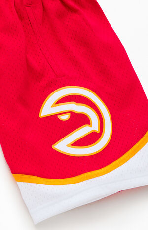 Atlanta Hawks Swingman 86 Basketball Shorts image number 3
